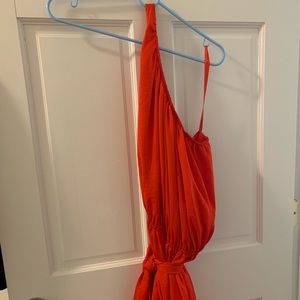 One shoulder dress from banana republic